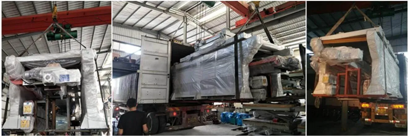 Stone Miter Saw Packing and Loading